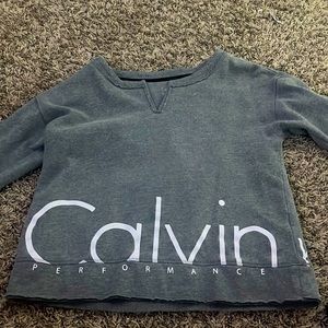 Calvin Klein cropped crewneck worn 4 times
